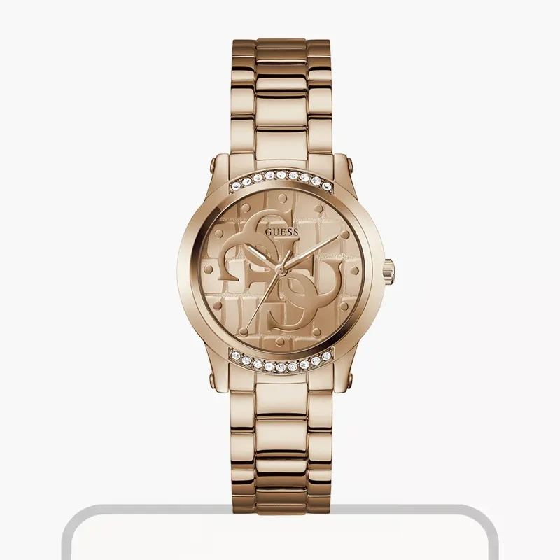 Guess Annette Quartz Rose Gold-tone Ladies Watch- GW0861L3